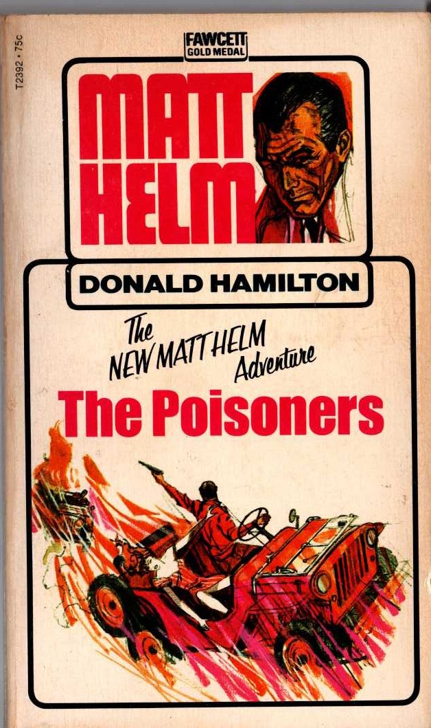 Donald Hamilton  THE POISONERS front book cover image