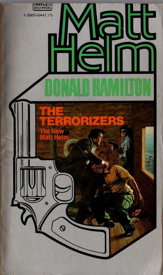 Donald Hamilton  THE TERRORIZERS front book cover image