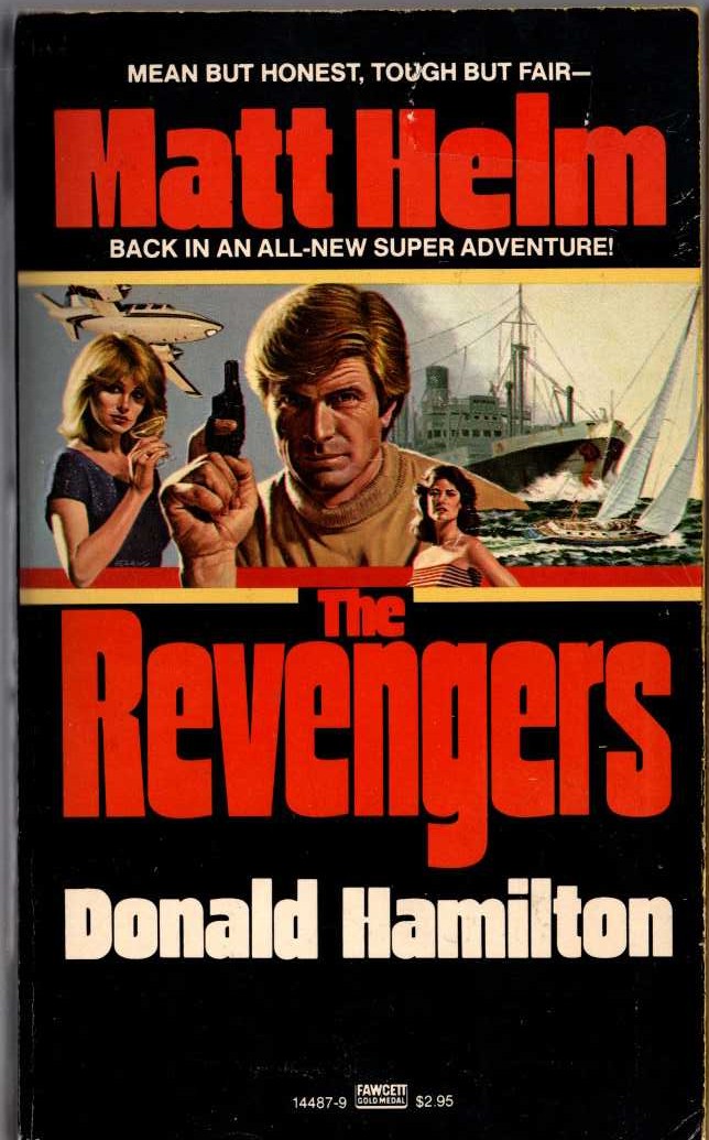 Donald Hamilton  THE REVENGERS front book cover image