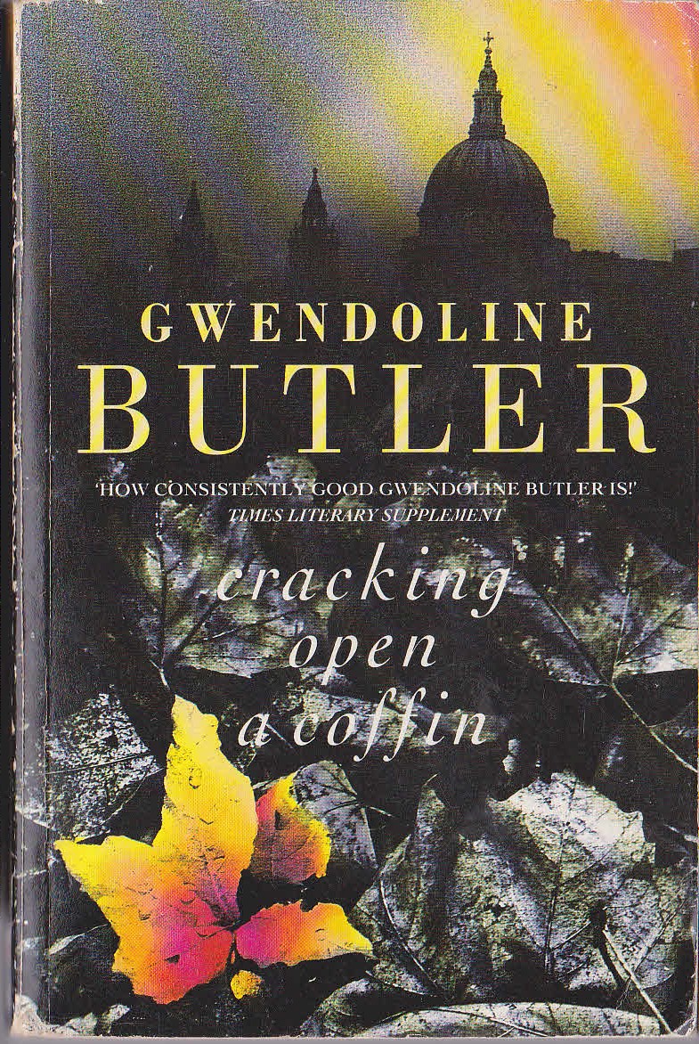 Gwendoline Butler  CRACKING OPEN A COFFIN front book cover image