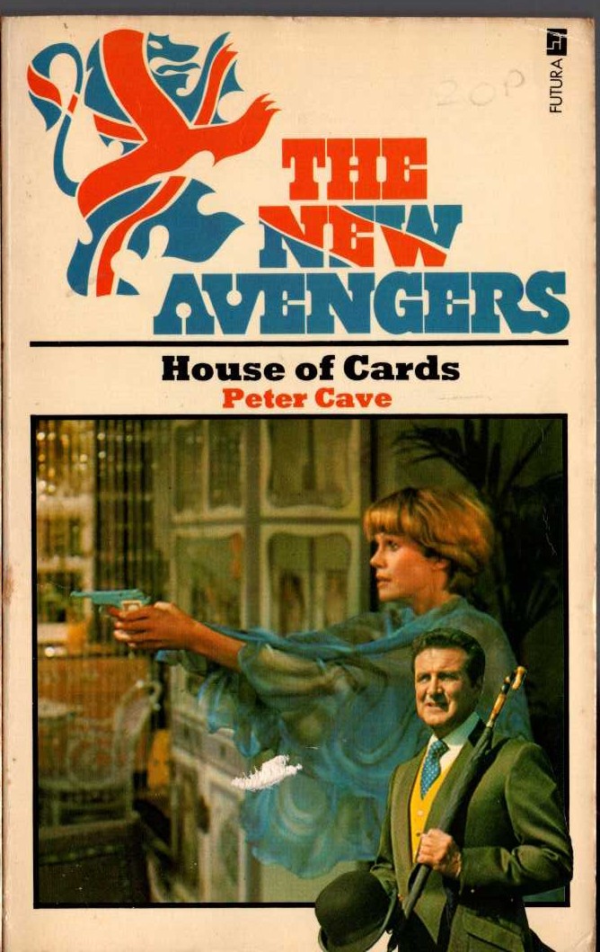 Peter Cave  THE NEW AVENGERS: HOUSE OF CARDS front book cover image