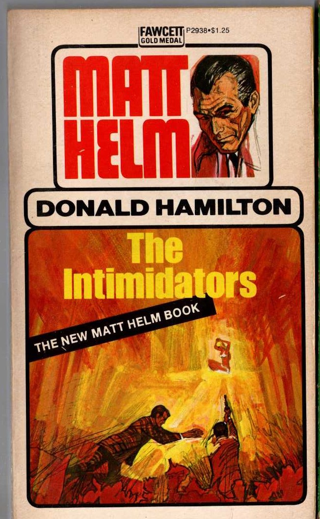 Donald Hamilton  THE INTIMIDATORS front book cover image