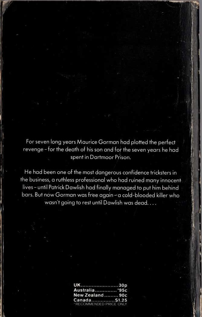 Gordon Ashe  DON'T LET HIM KILL magnified rear book cover image