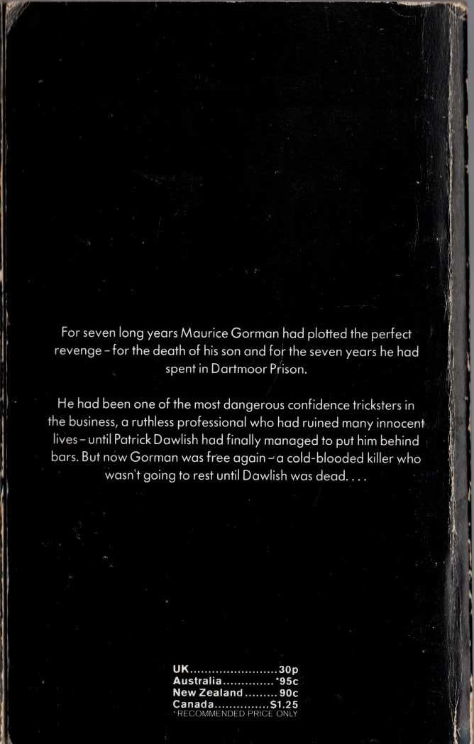 Lawrence Block  A WALK AMONG THE TOMBSTONES magnified rear book cover image