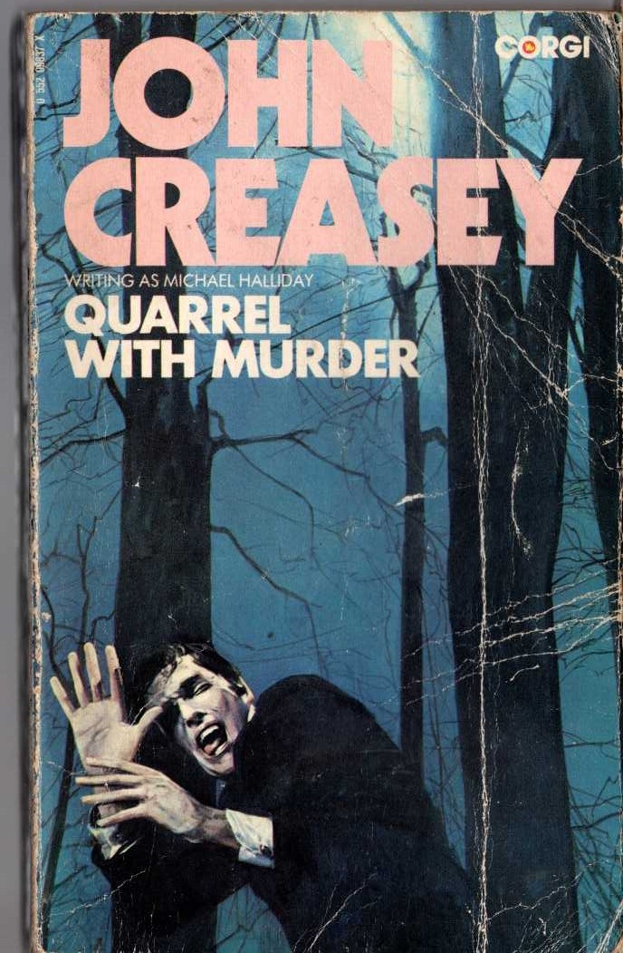 Michael Halliday  QUARREL WITH MURDER front book cover image