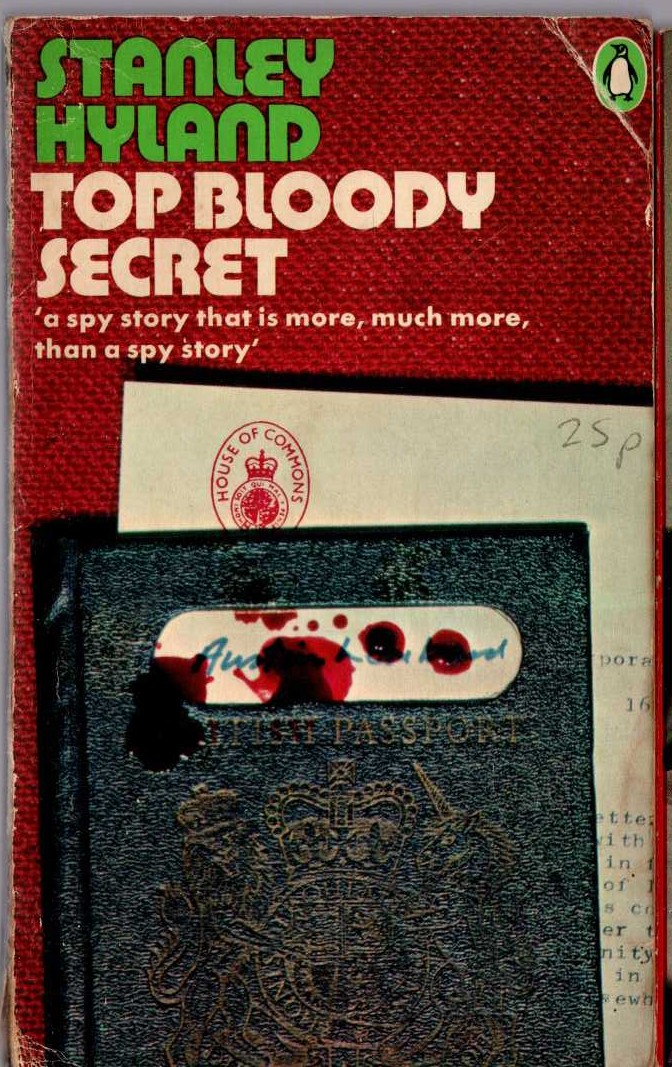 Stanley Hyland  TOP BLOODY SECRET front book cover image