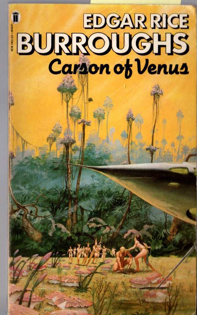 Edgar Rice Burroughs  CARSON OF VENUS front book cover image