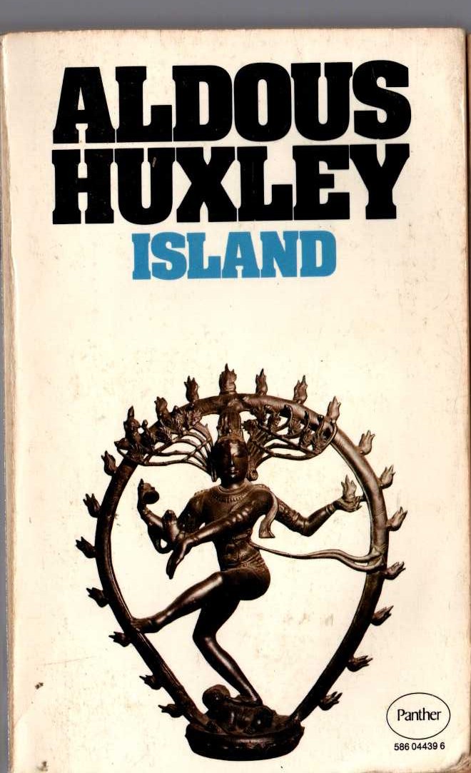 Aldous Huxley  ISLAND front book cover image