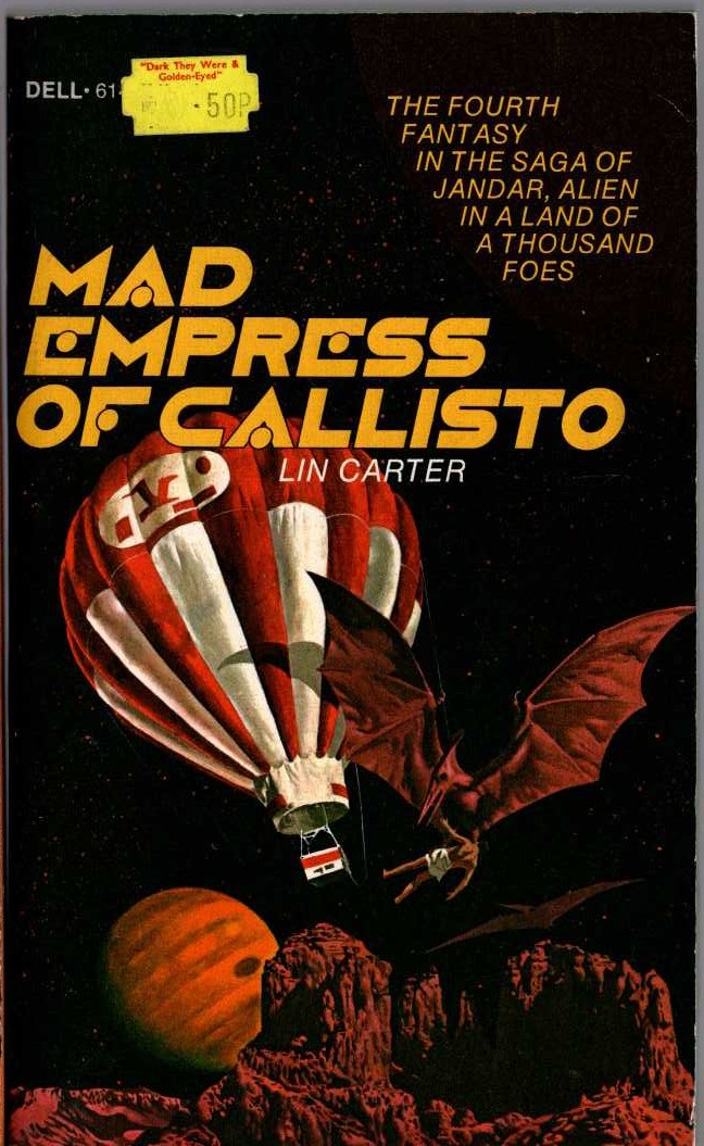 Lin Carter  MAD EMPRESS OF CALLISTO front book cover image