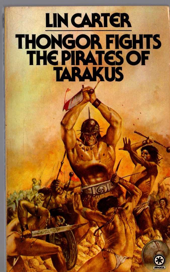 Lin Carter  THONGOR FIGHTS THE PIRATES OF TARAKUS front book cover image