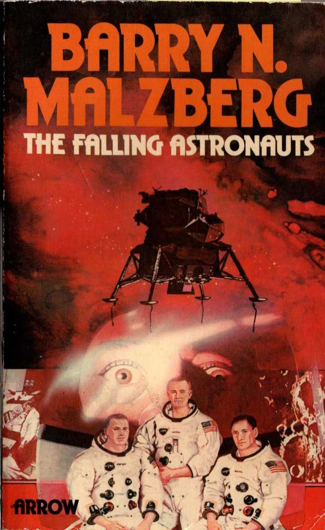 Barry Malzberg  THE FALLING ASTRONAUTS front book cover image