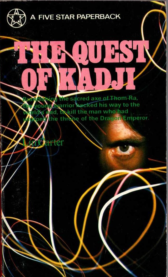 Lin Carter  THE QUEST OF KADJI front book cover image