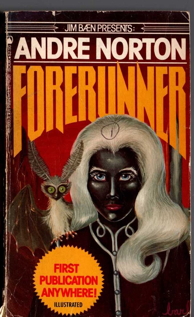 Andre Norton  FORERUNNER front book cover image