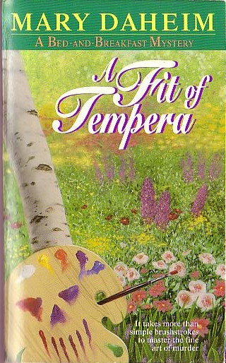 Mary Daheim  A FIT OF TEMPERA front book cover image