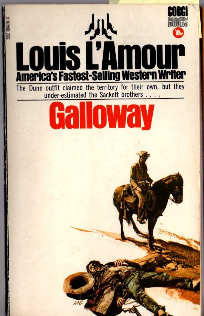 Louis L'Amour  GALLOWAY front book cover image