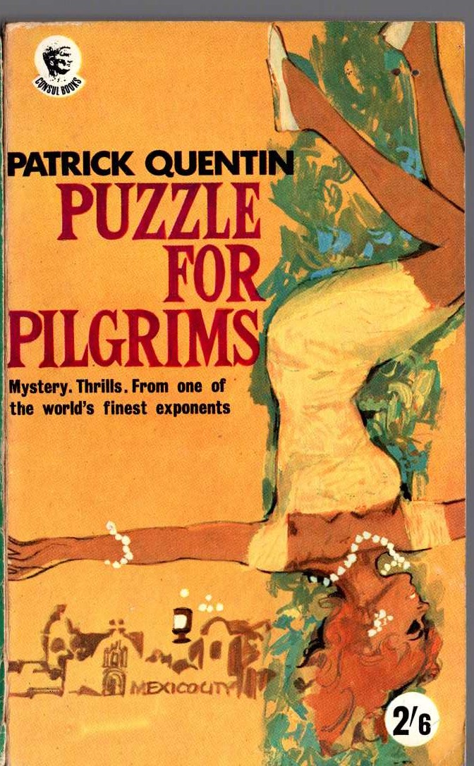 Patrick Quentin  PUZZLE FOR PILGRIMS front book cover image