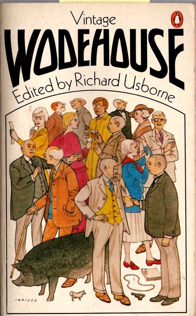 P.G. Wodehouse  VINTAGE WODEHOUSE front book cover image