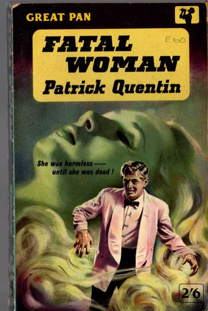 Patrick Quentin  FATAL WOMAN front book cover image