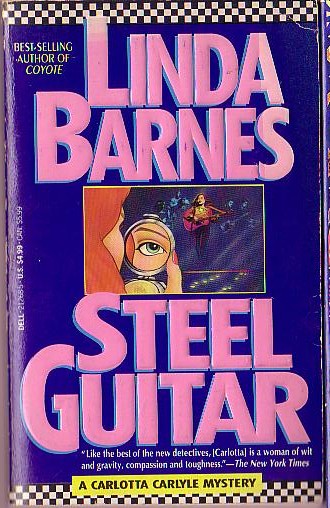 Linda Barnes  STEEL GUITAR front book cover image