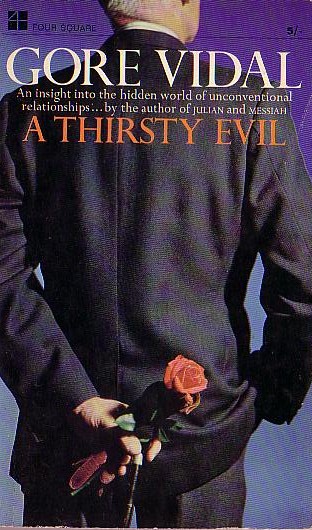 Gore Vidal  A THIRSTY EVIL (Seven short stories) front book cover image