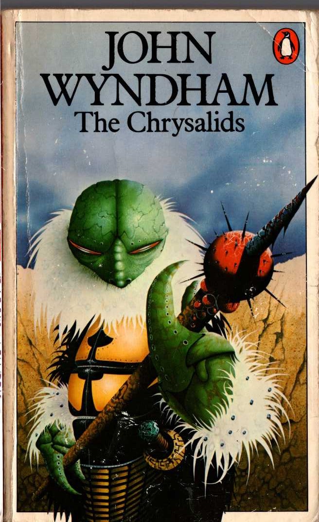 John Wyndham  THE CHRYSALIDS front book cover image