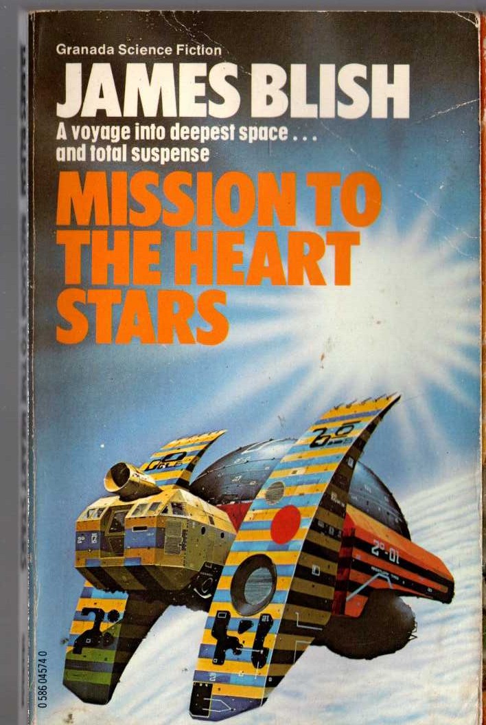 James Blish  MISSION TO THE HEART STARS front book cover image