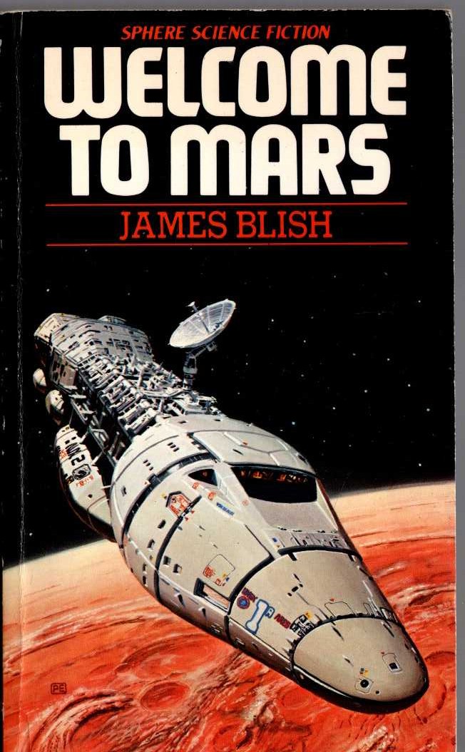 James Blish  WELCOME TO MARS front book cover image