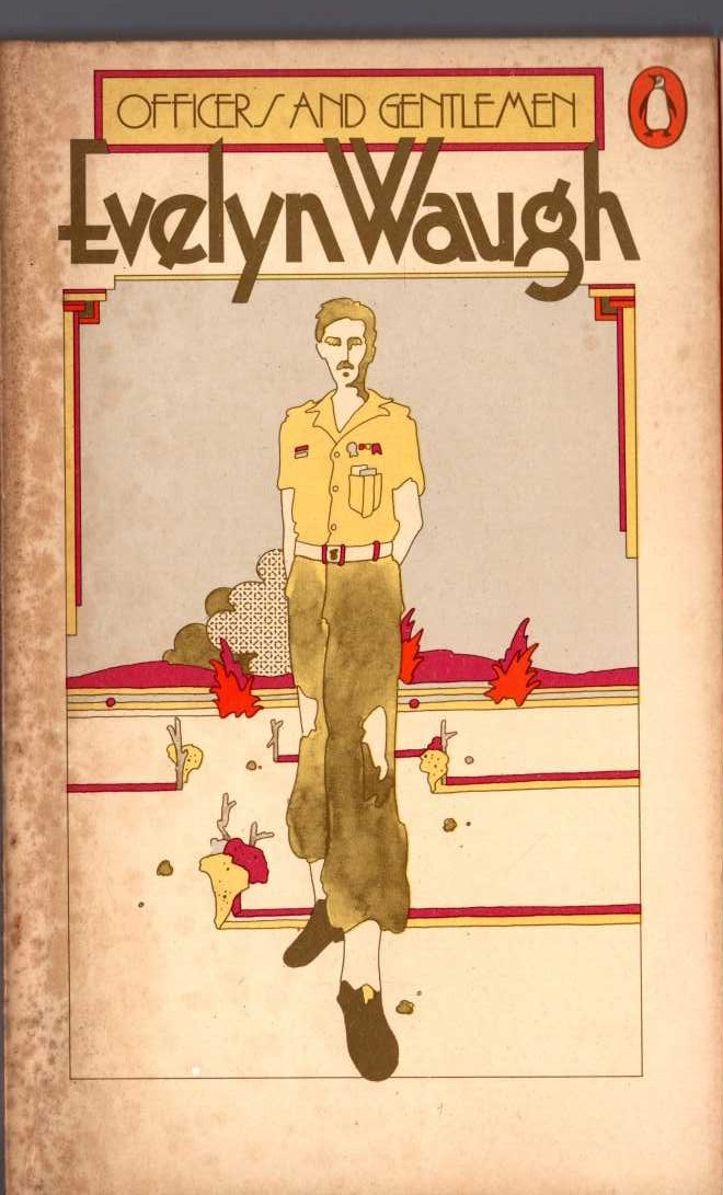 Evelyn Waugh  OFFICERS AND GENTLEMEN front book cover image