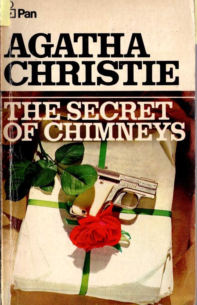 Agatha Christie  THE SECRET OF CHIMNEYS front book cover image