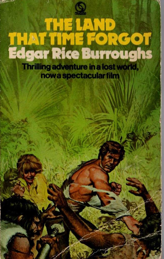 Edgar Rice Burroughs  THE LAND THAT TIME FORGOT front book cover image