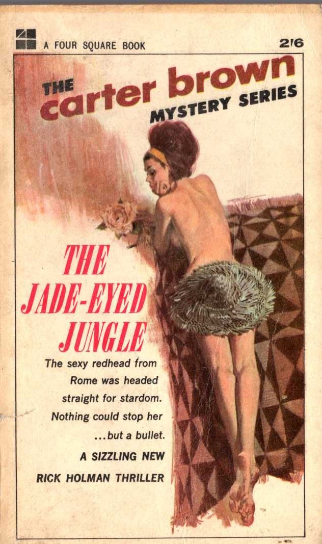 Carter Brown  THE JADE-EYED JUNGLE front book cover image