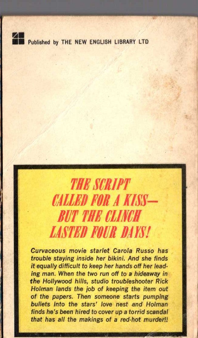 Carter Brown  THE JADE-EYED JUNGLE magnified rear book cover image