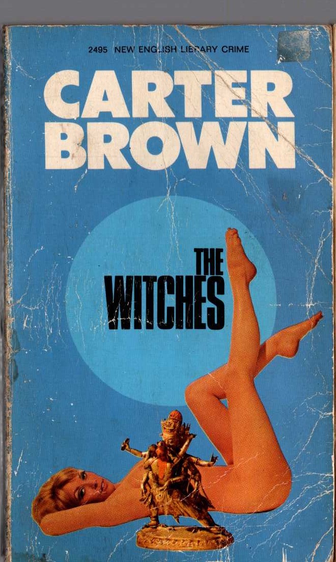 Carter Brown  THE WITHCES front book cover image