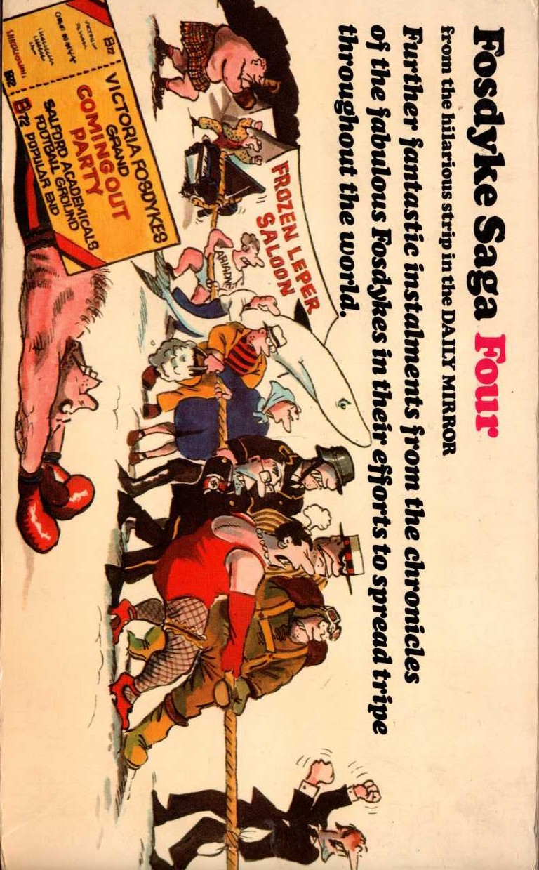 Bill Tidy  FOSDYKE SAGA. Book Four (4) magnified rear book cover image