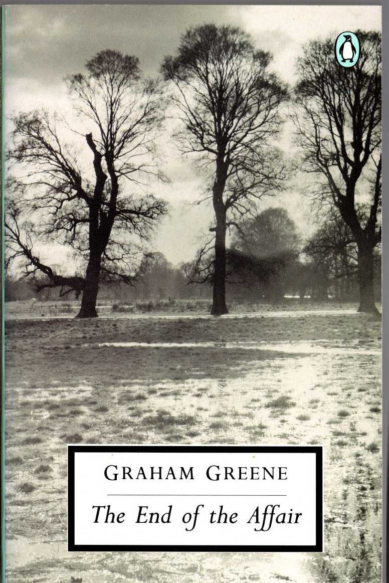 Graham Greene  THE END OF THE AFFAIR front book cover image