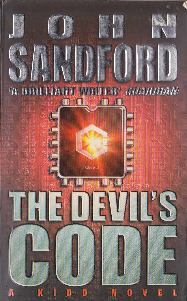 John Sandford  THE DEVIL'S CODE front book cover image