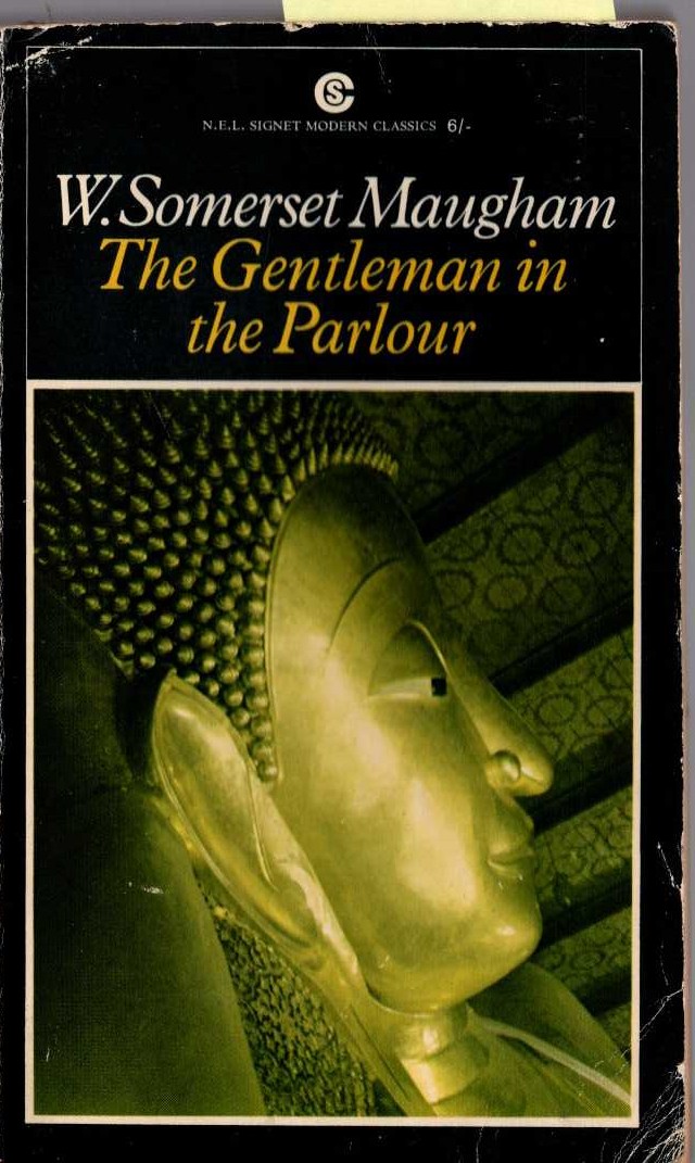 W.Somerset Maugham  THE GENTLEMAN IN THE PARLOUR front book cover image
