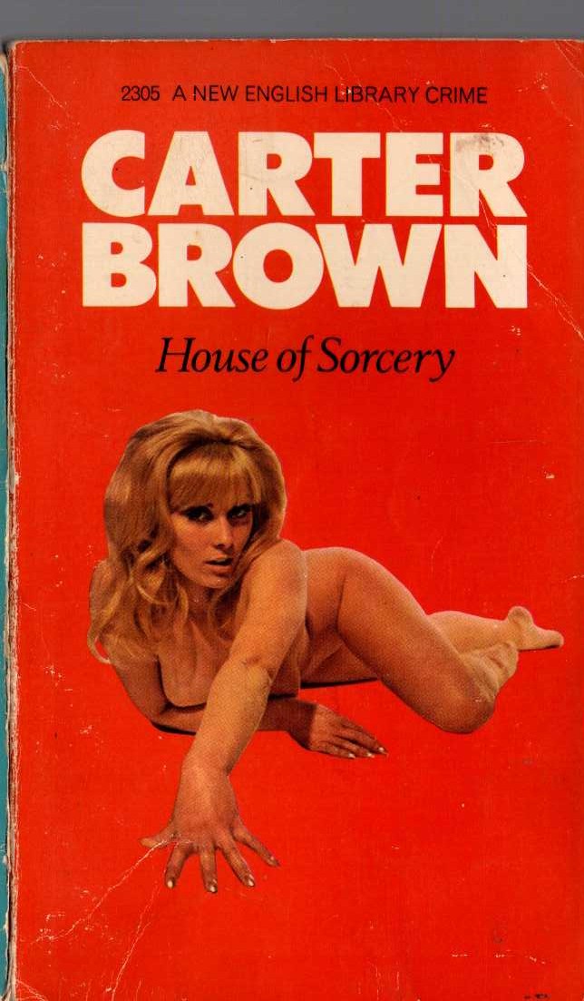 Carter Brown  HOUSE OF SORCERY front book cover image