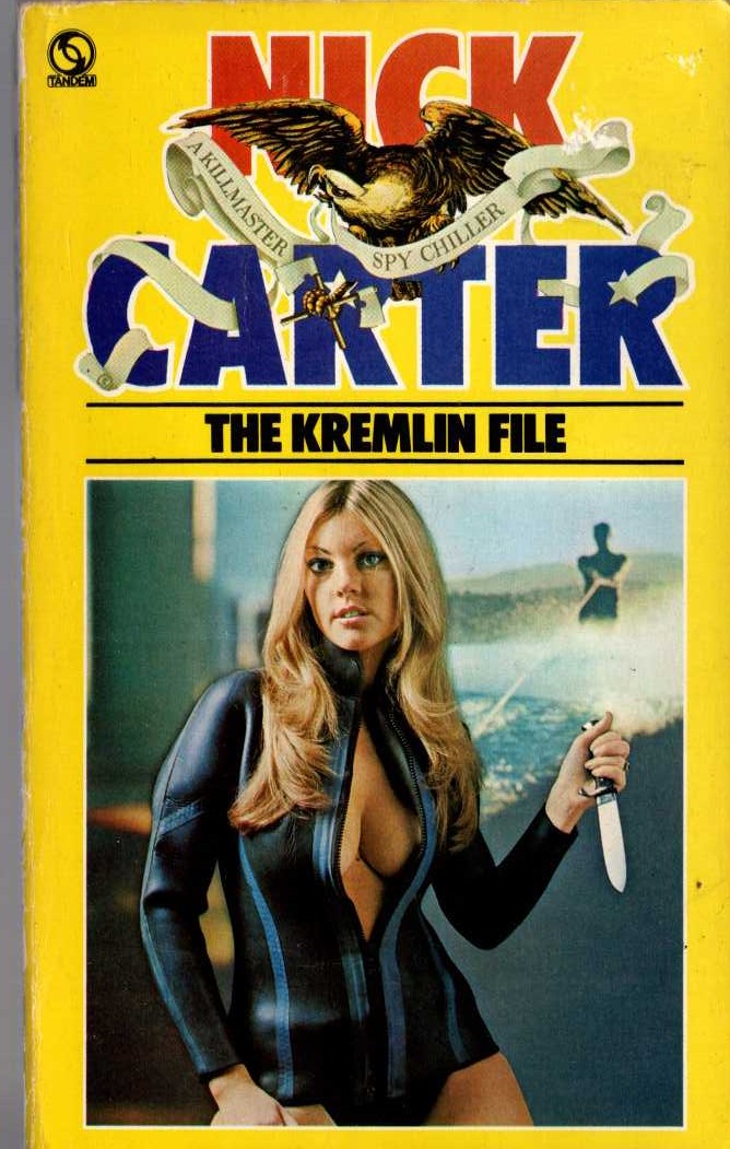 Nick Carter  THE KREMLIN FILE front book cover image
