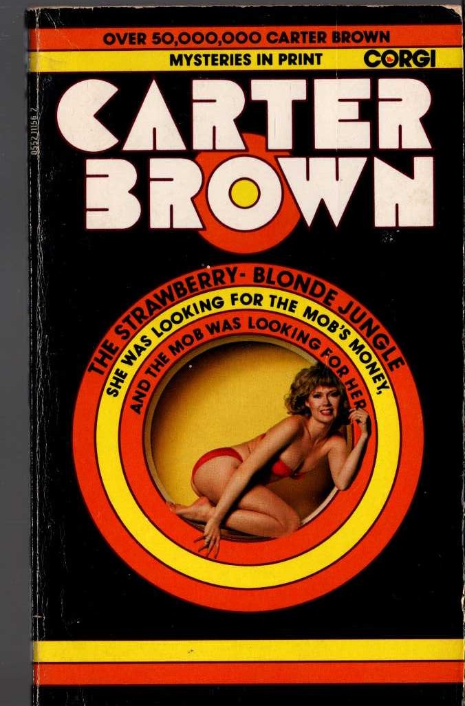 Carter Brown  THE STARBERRY-BLONDE JUNGLE front book cover image