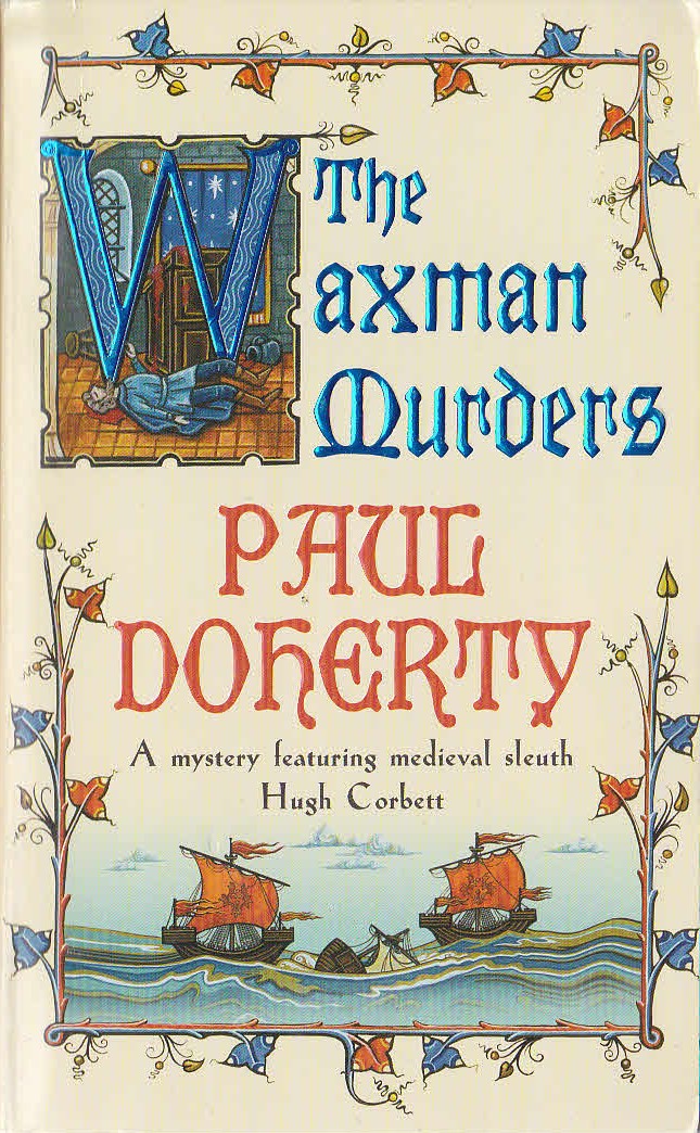 Paul Doherty  THE WAXMAN MURDERS front book cover image