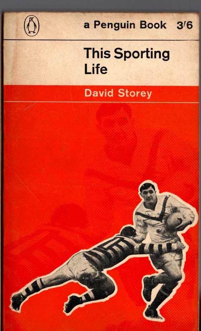 David Storey  THIS SPORTING LIFE front book cover image