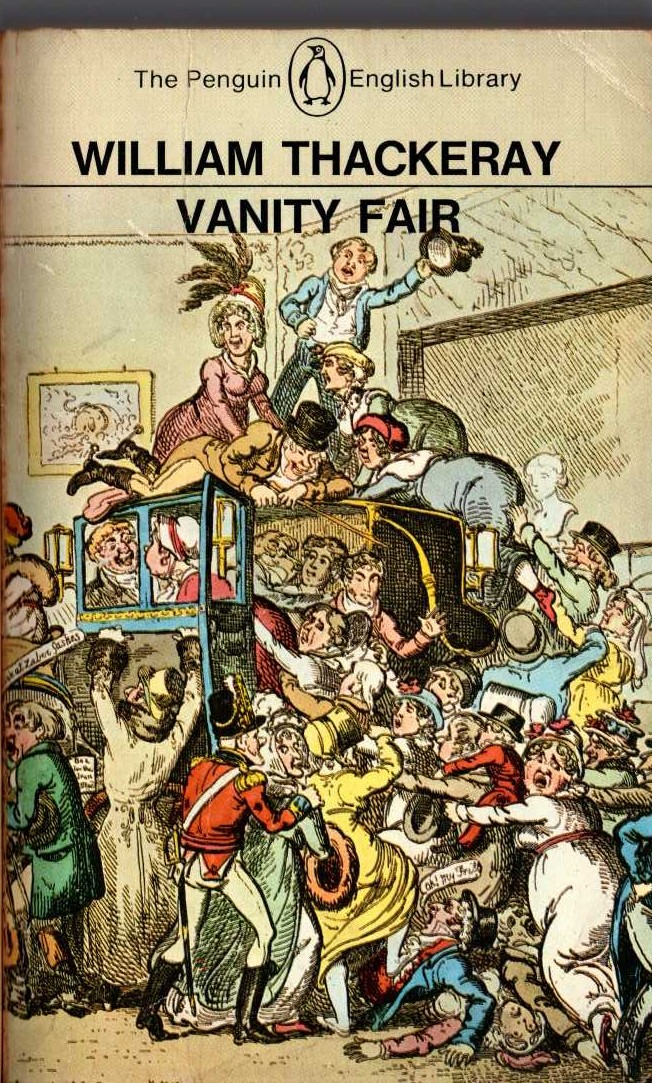 William Thackeray  VANITY FAIR front book cover image