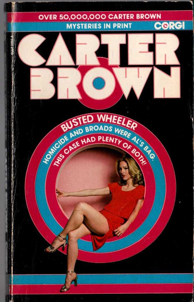 Carter Brown  BUSTED WHEELER front book cover image