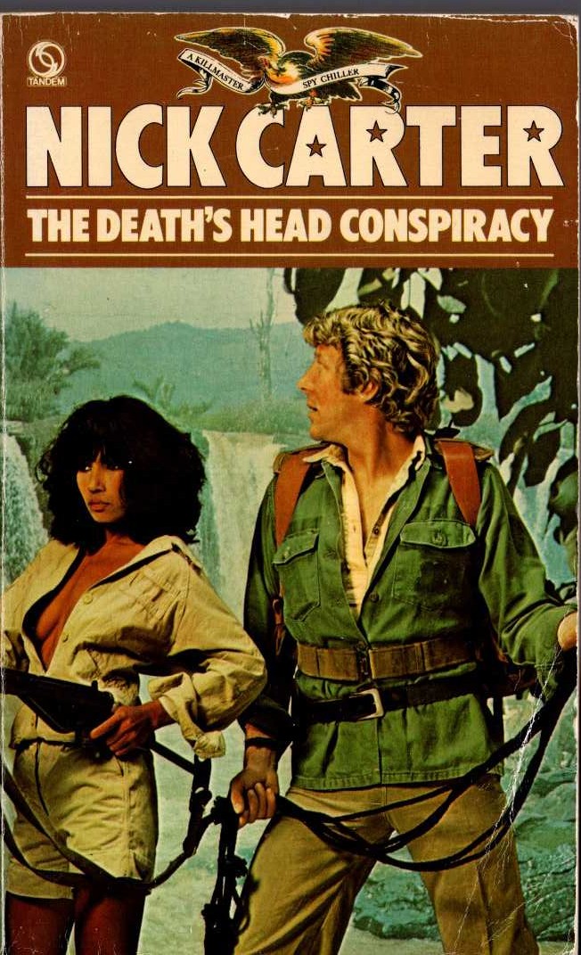 Nick Carter  THE DEATH'S HEAD CONSPIRACY front book cover image