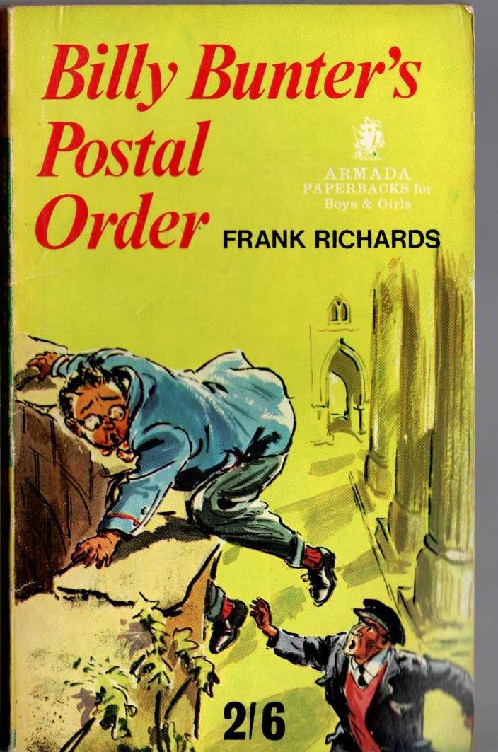 Frank Richards  BILLY BUNTER'S POSTAL ORDER front book cover image