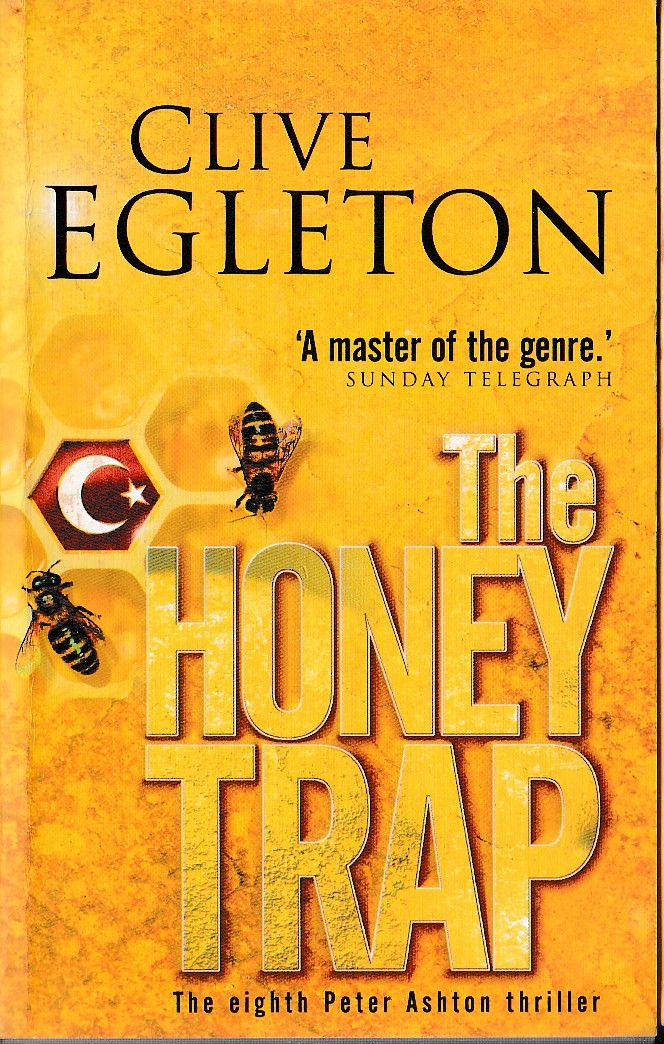 Clive Egleton  THE HONEY TRAP front book cover image