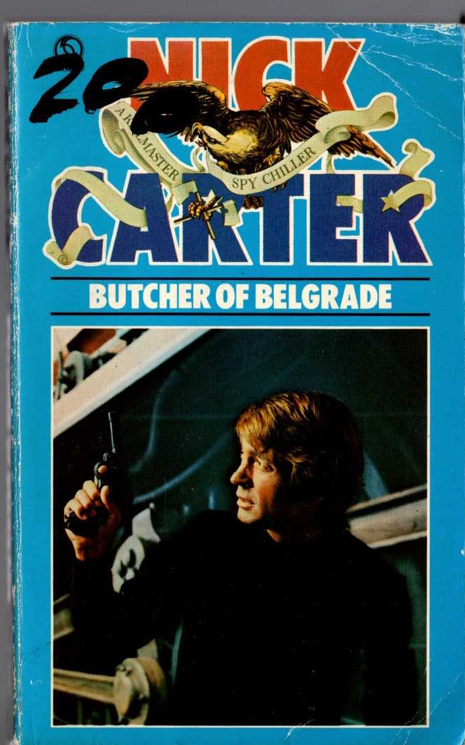 Nick Carter  BUTCHER OF BELGRADE front book cover image