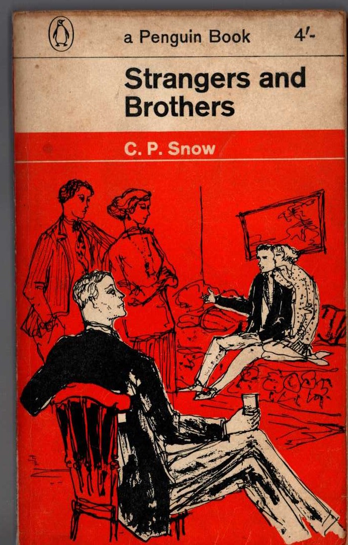 C.P. Snow  STRANGERS AND BROTHERS front book cover image