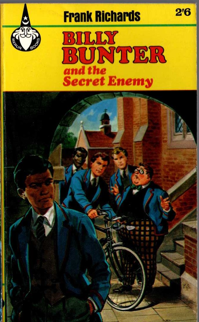 Frank Richards  BILLY BUNTER AND THE SECRET ENEMY front book cover image